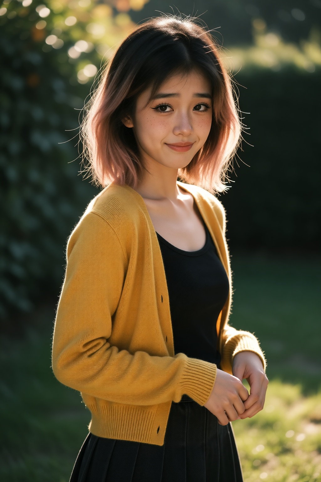 NariID,  An 20-year-old woman,  defined eyeliner on Tensor.Art
