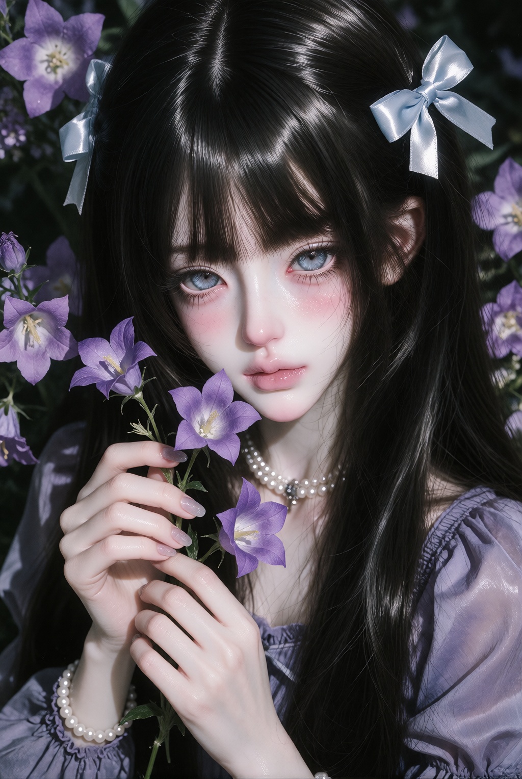 masterpiece,  semi-realistic anime portrait,  beautiful ***** woman on Tensor.Art