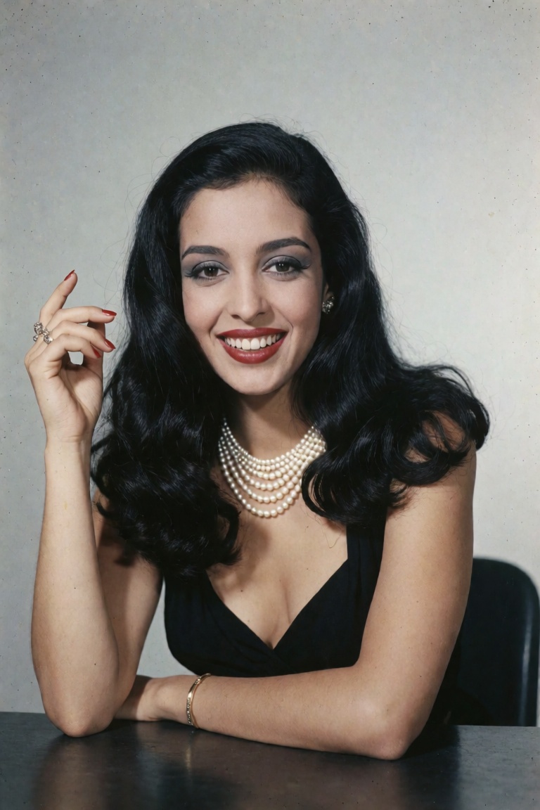 **Appearance** Indian woman,  approximately late 20s to mid-30s,  with warm medium-olive skin. Long on Tensor.Art