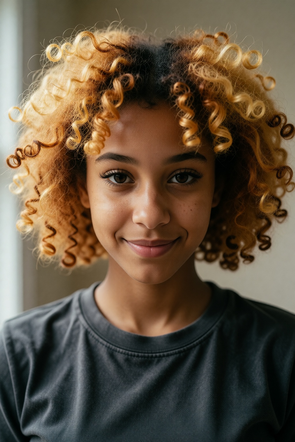 ZuriID,  a young woman,  Candid close-up frontal portrait on Tensor.Art