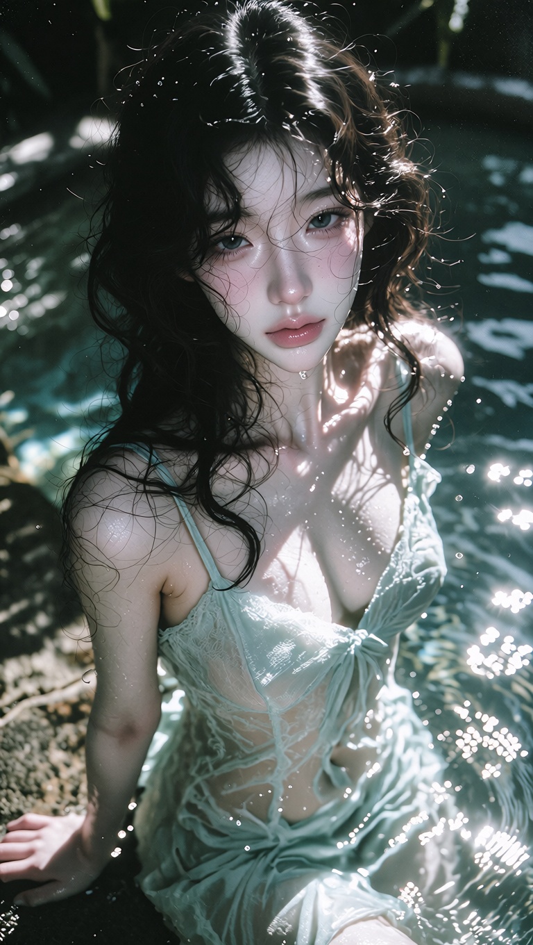 illustration,  live photo aesthetic,  young korean girl on Tensor.Art