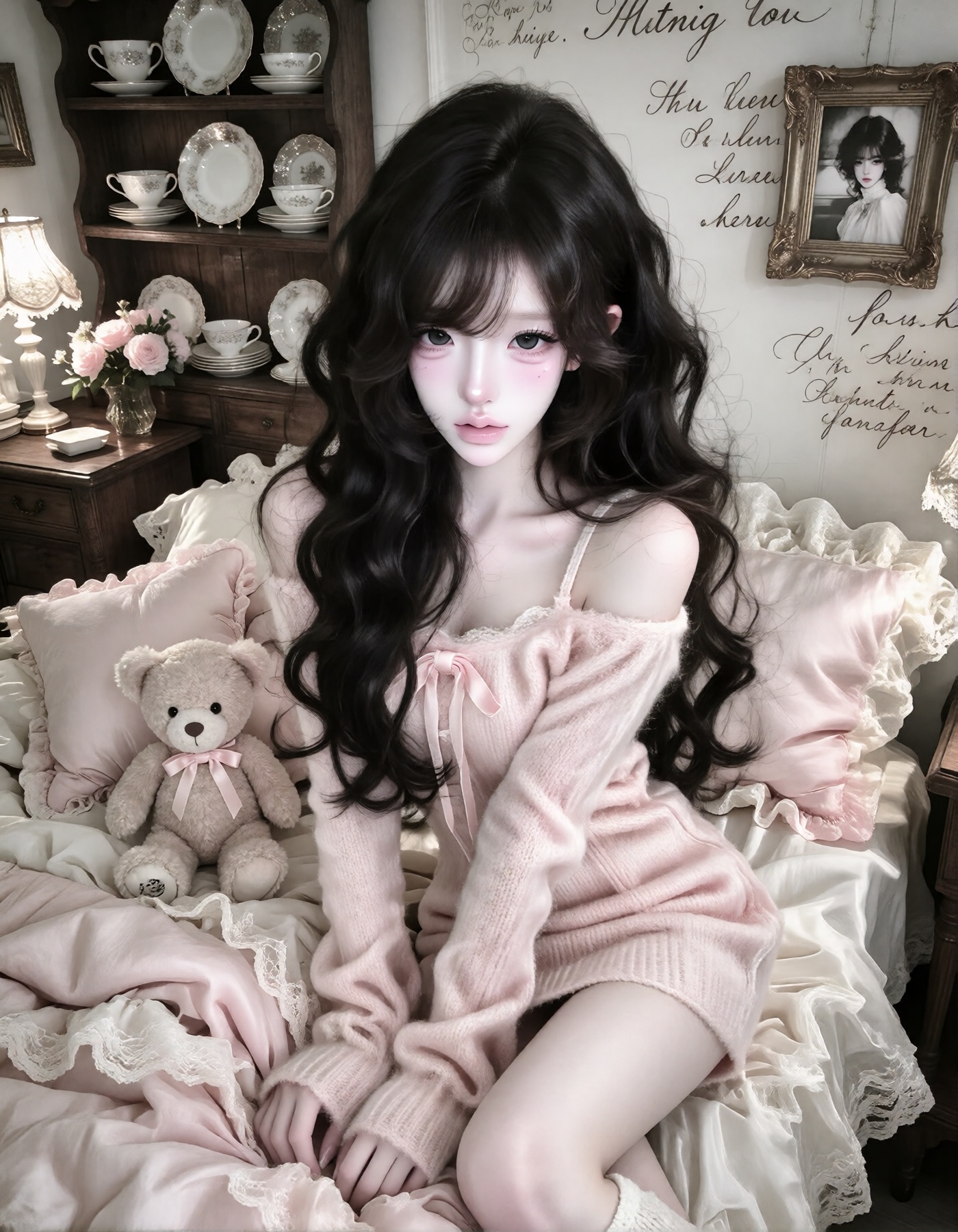 • Character: 1woman,  solo,  soft face on Tensor.Art