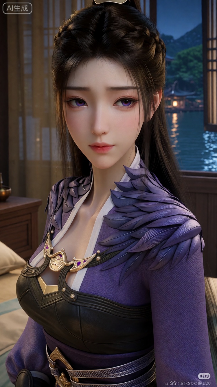 超还原-高马尾紫灵 by 歪一歪 on Tensor.Art