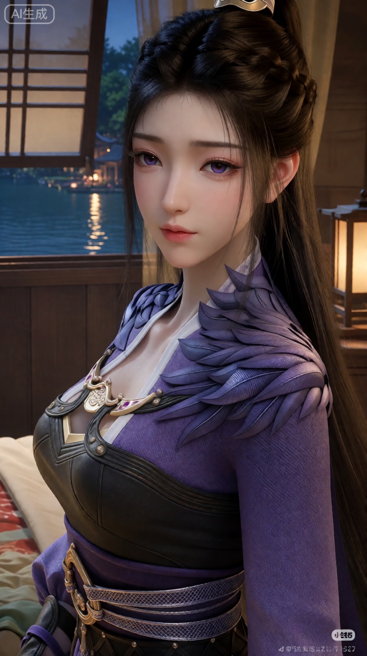 超还原-高马尾紫灵 by 歪一歪 on Tensor.Art
