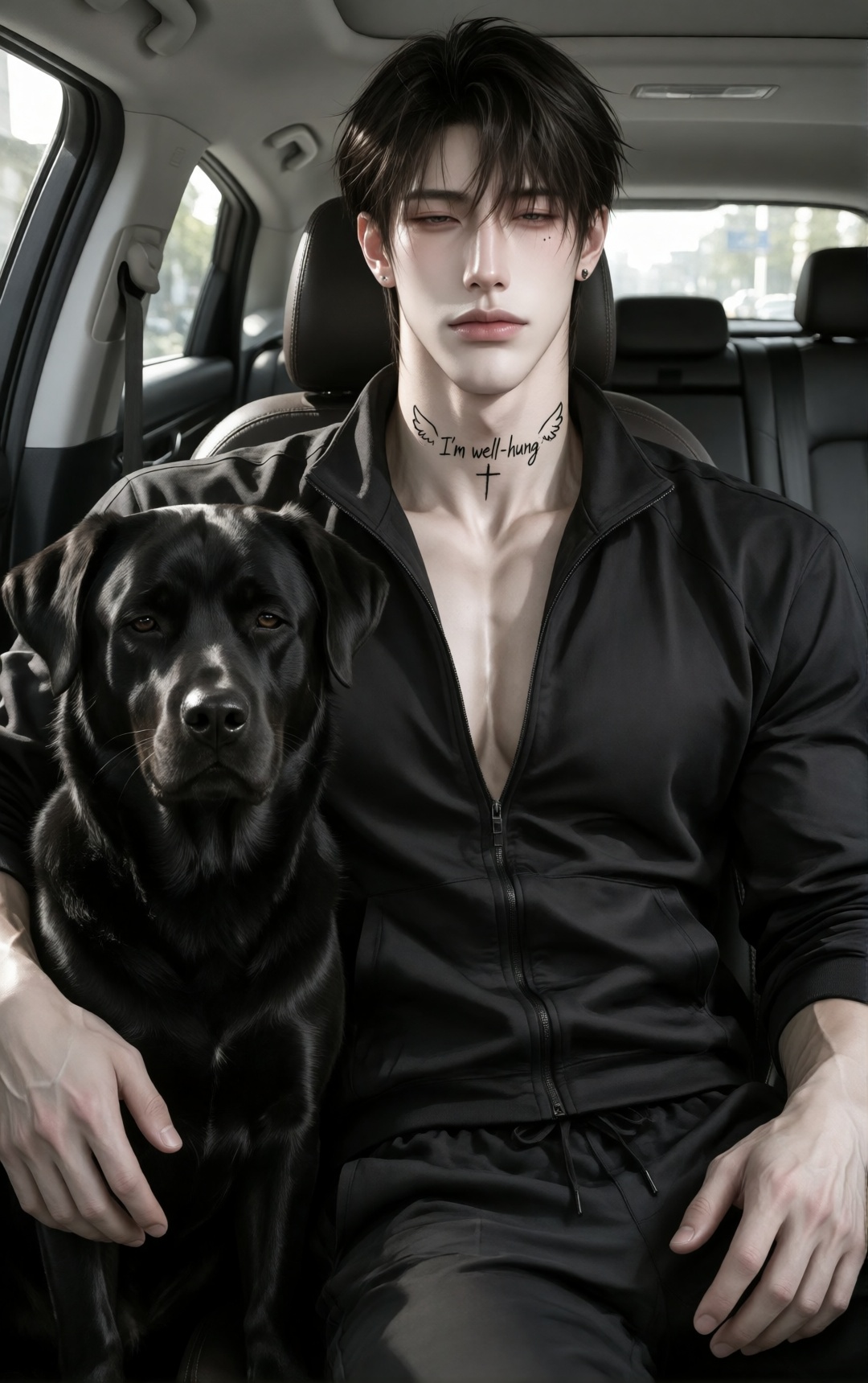 (1 male),  handsome mature man,  34 years old on Tensor.Art