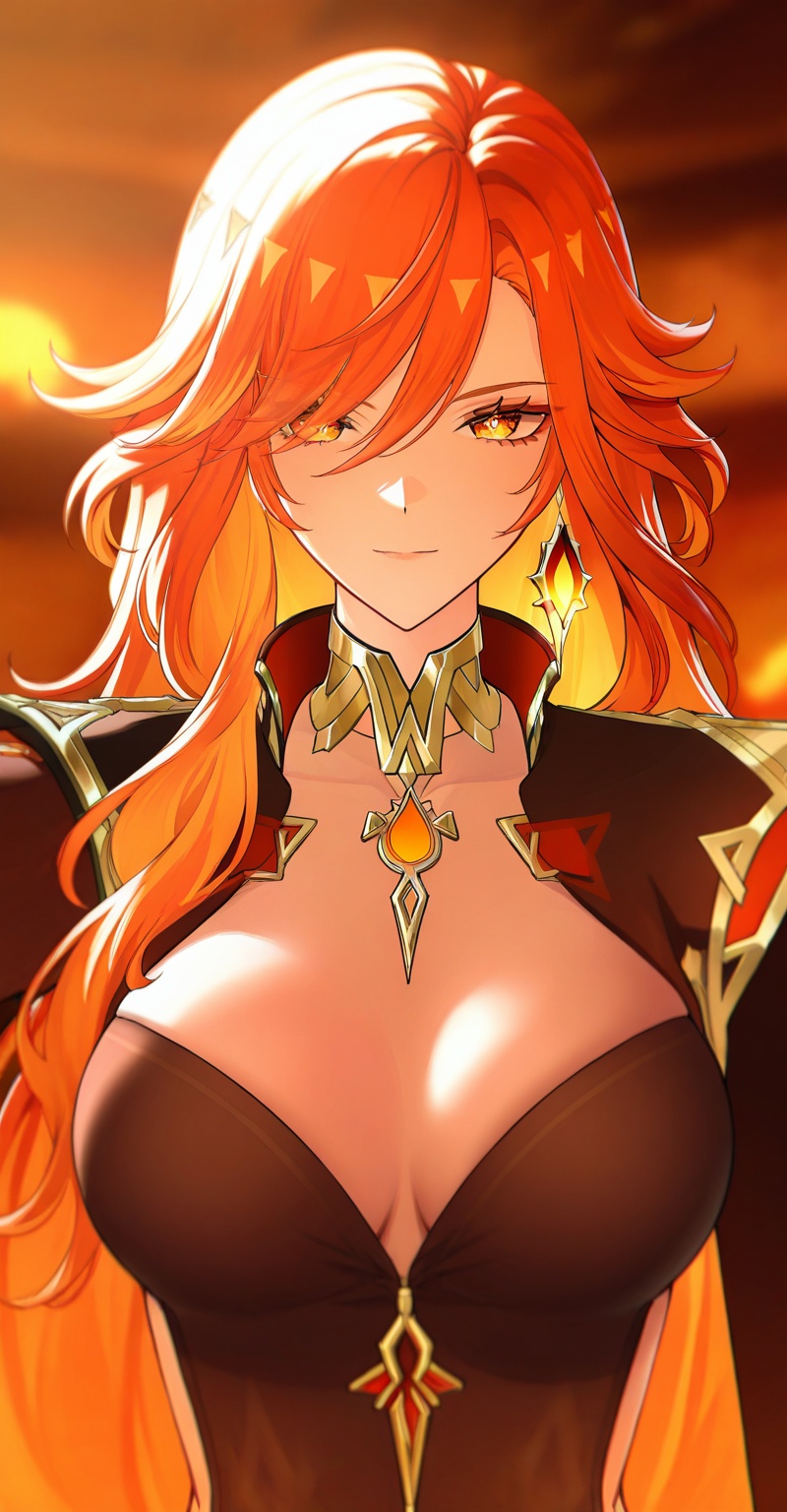 1girl,  mavuika/genshin impact,  Tommy_Art_Style on Tensor.Art