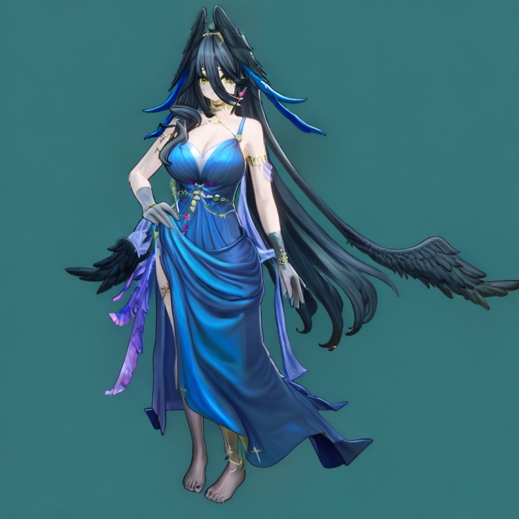 异环-黑羽Blackbird by MQ by MasterQ on Tensor.Art
