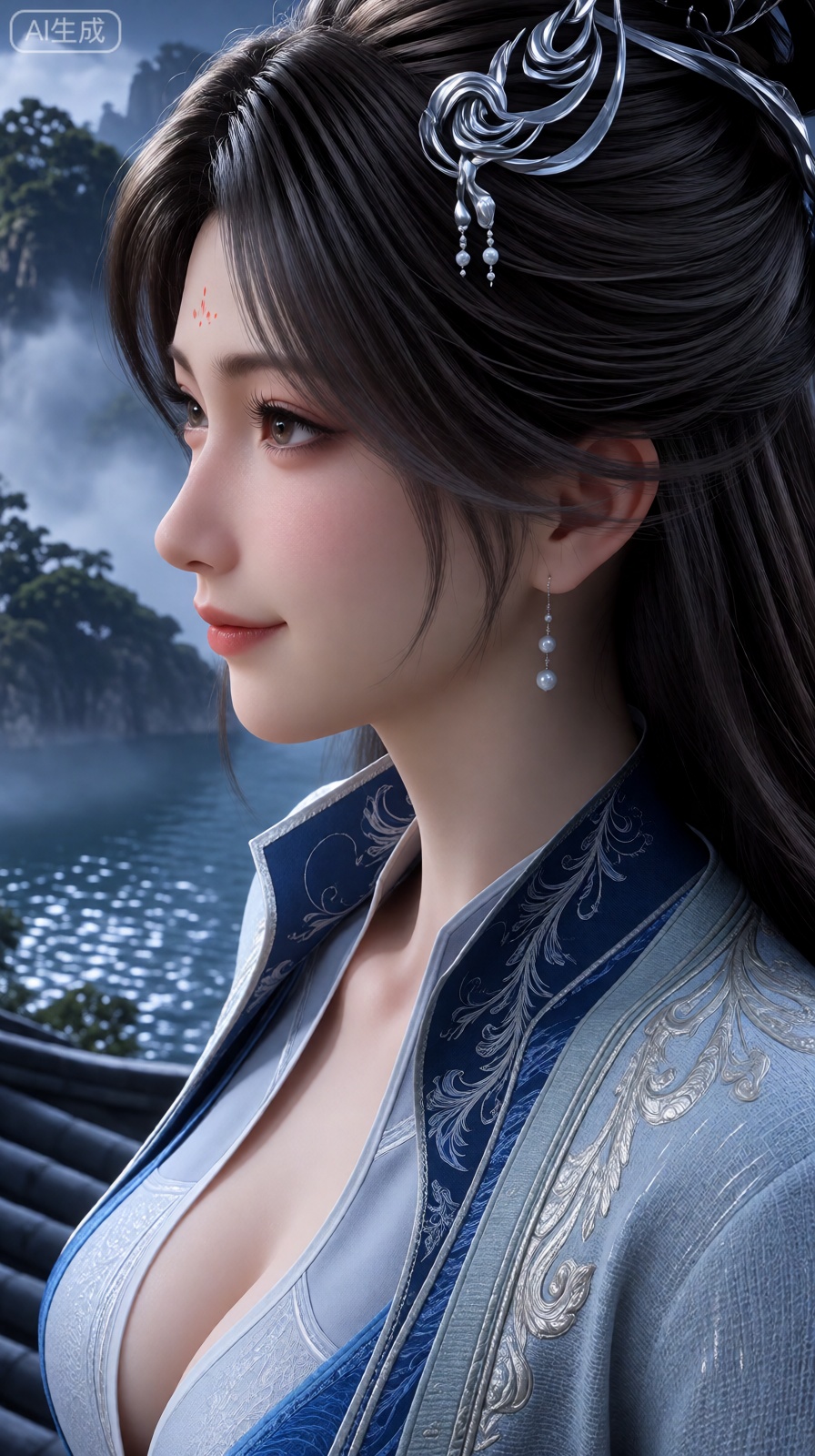 nangongwan,  皮肤娇嫩,  皮肤白皙 by 歪一歪 on Tensor.Art
