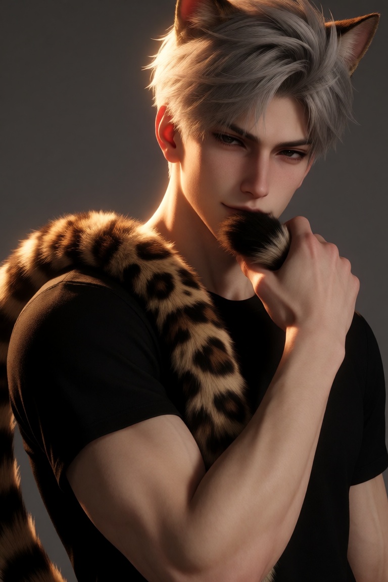 1boy,  solo,  upper body portrait on Tensor.Art