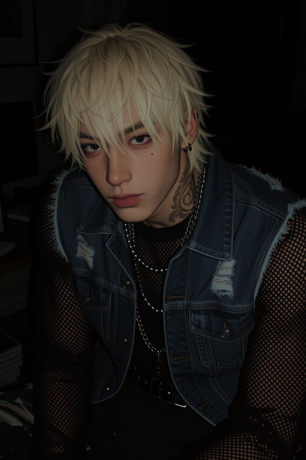 highres,  absurdres,  @4**0D4YX 6. A young man with short on Tensor.Art