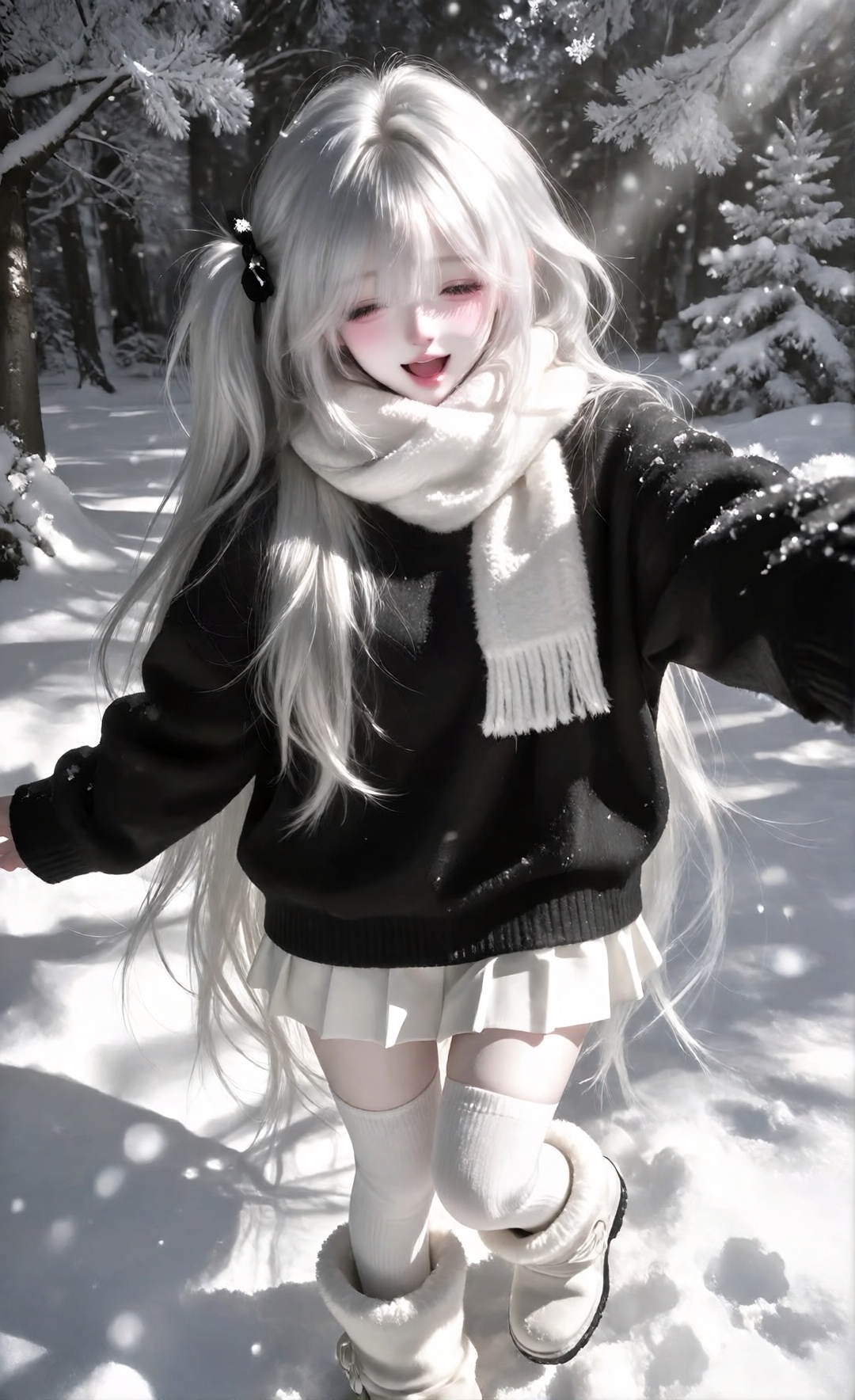 1girl,  solo,  petite girl on Tensor.Art
