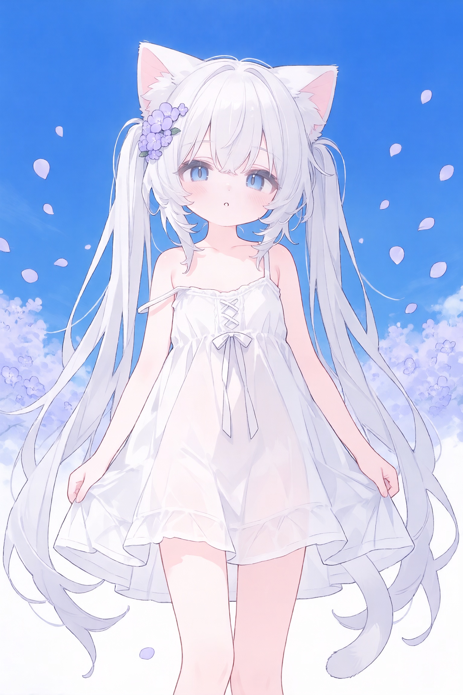 1girl,  solo,  animal ears by 青秋 on Tensor.Art