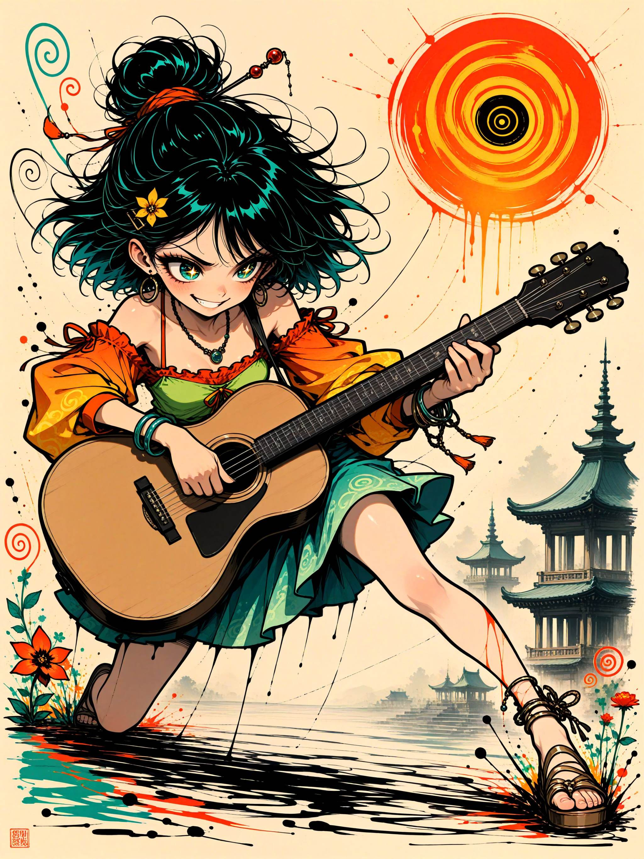 knkstyle,  masterpiece,  best quality on Tensor.Art