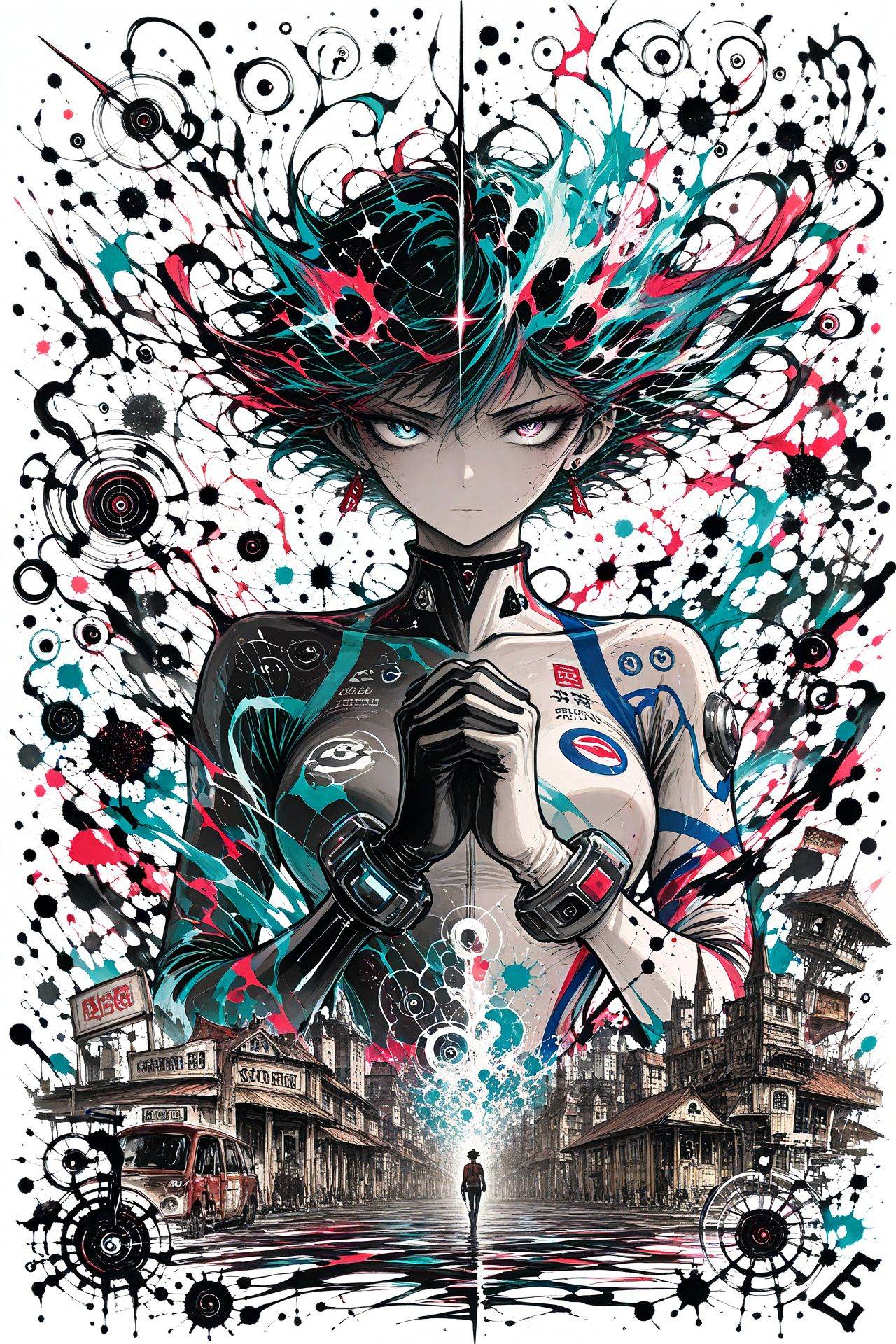 knkstyle,  masterpiece,  very aesthetic on Tensor.Art