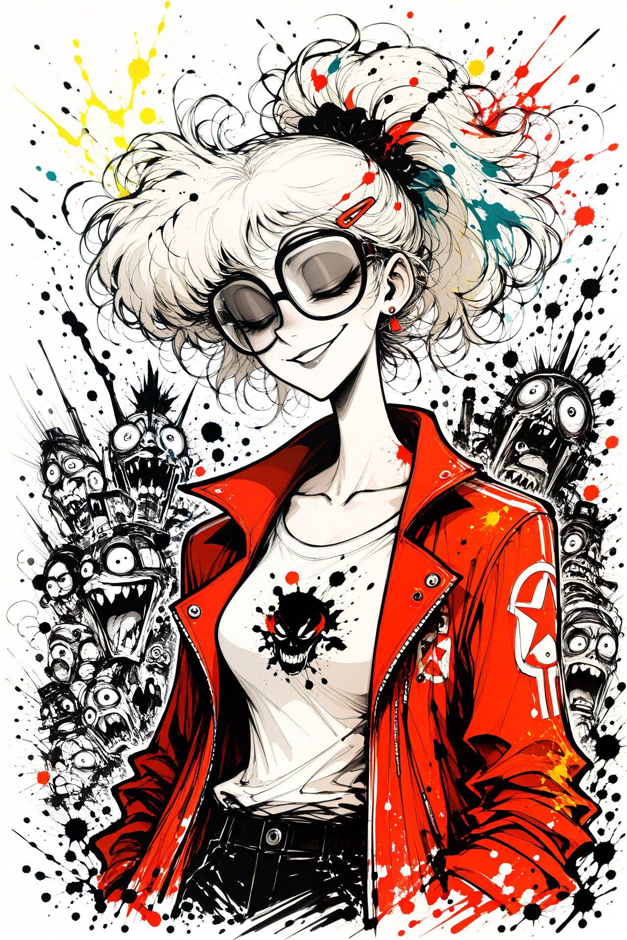 knkstyle,  masterpiece,  very aesthetic on Tensor.Art