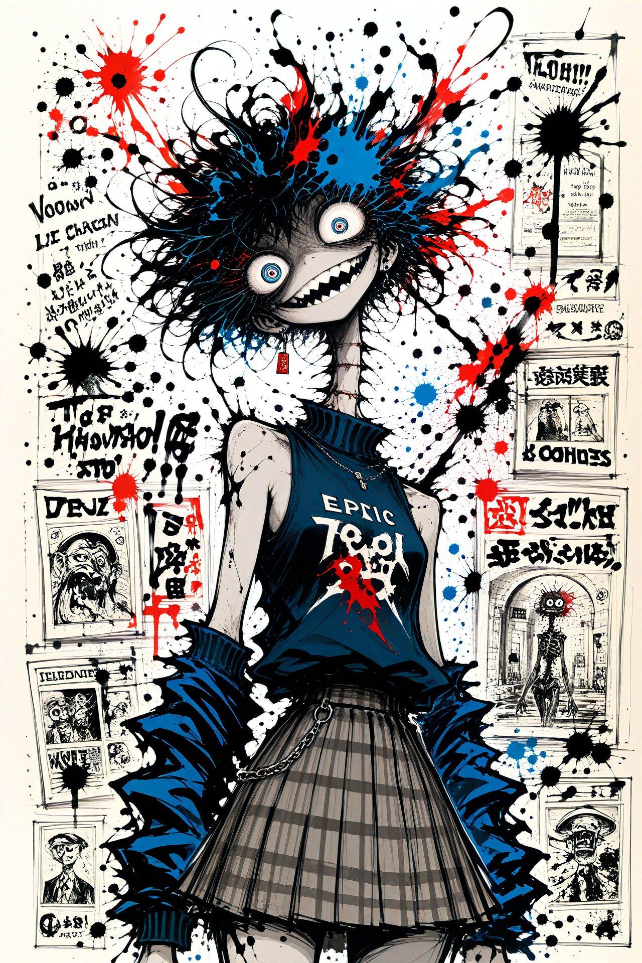 knkstyle,  masterpiece,  very aesthetic on Tensor.Art