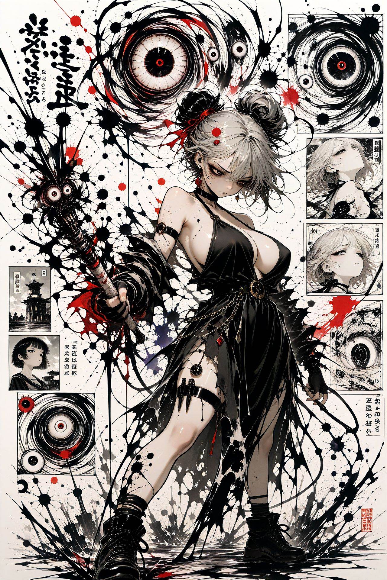knkstyle,  masterpiece,  best quality on Tensor.Art