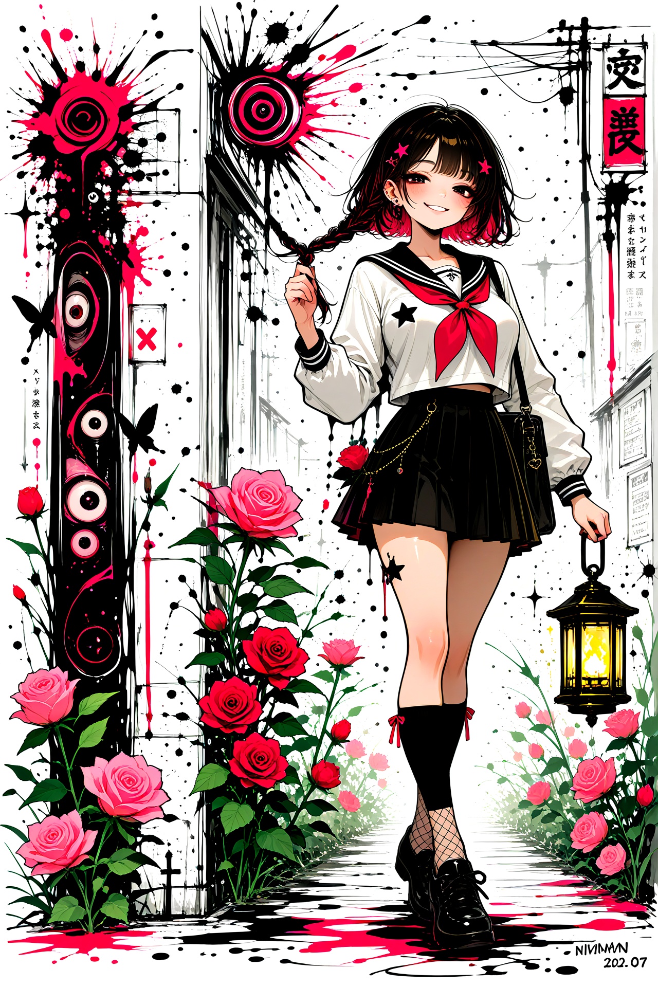knkstyle,  masterpiece,  best quality on Tensor.Art