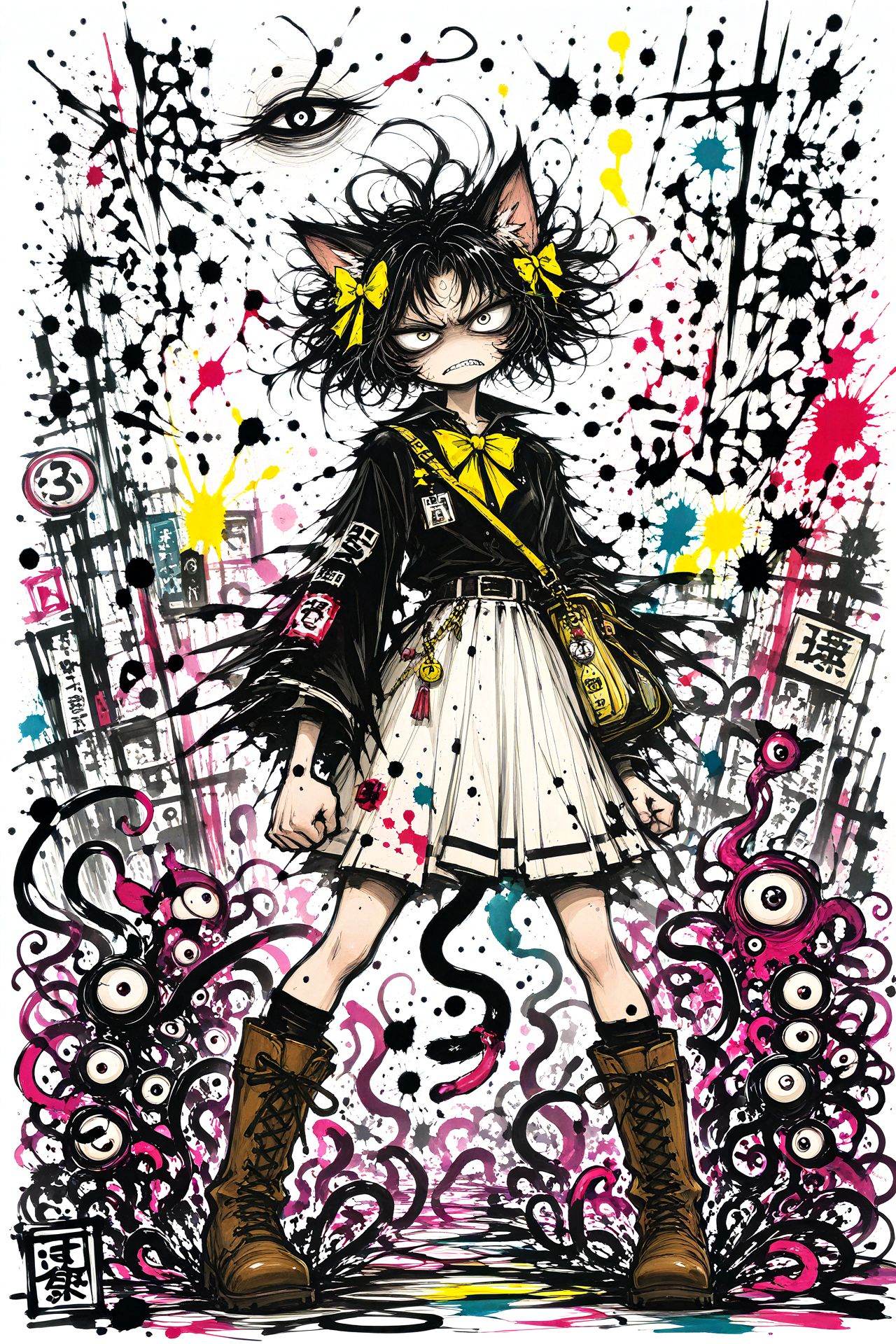 knkstyle,  masterpiece,  very aesthetic on Tensor.Art