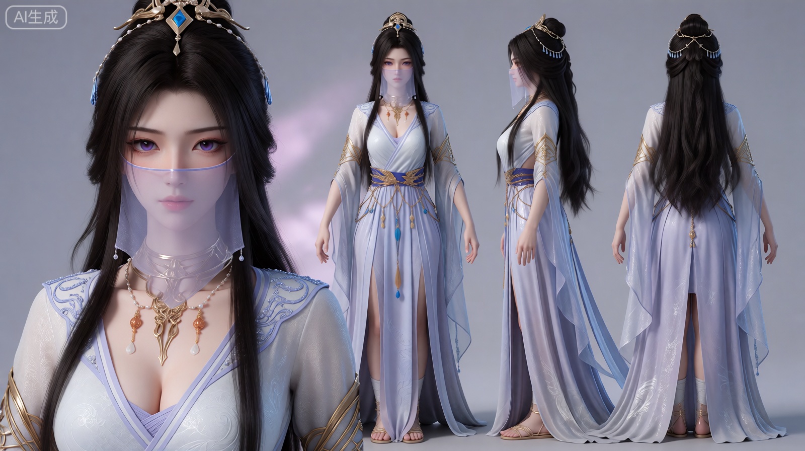 ziling2,  皮肤娇嫩,  皮肤白皙 by 歪一歪 on Tensor.Art