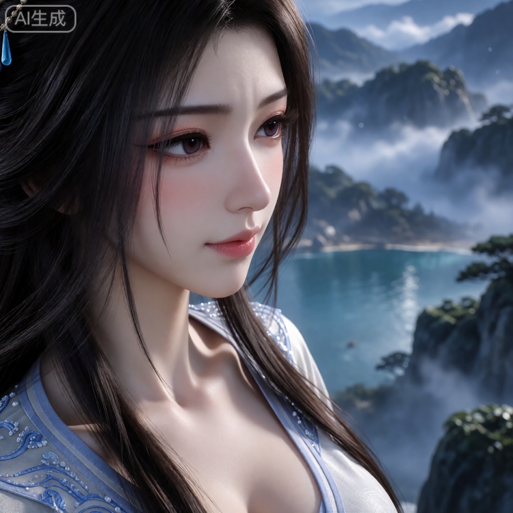 超还原-白衣紫灵 by 歪一歪 on Tensor.Art