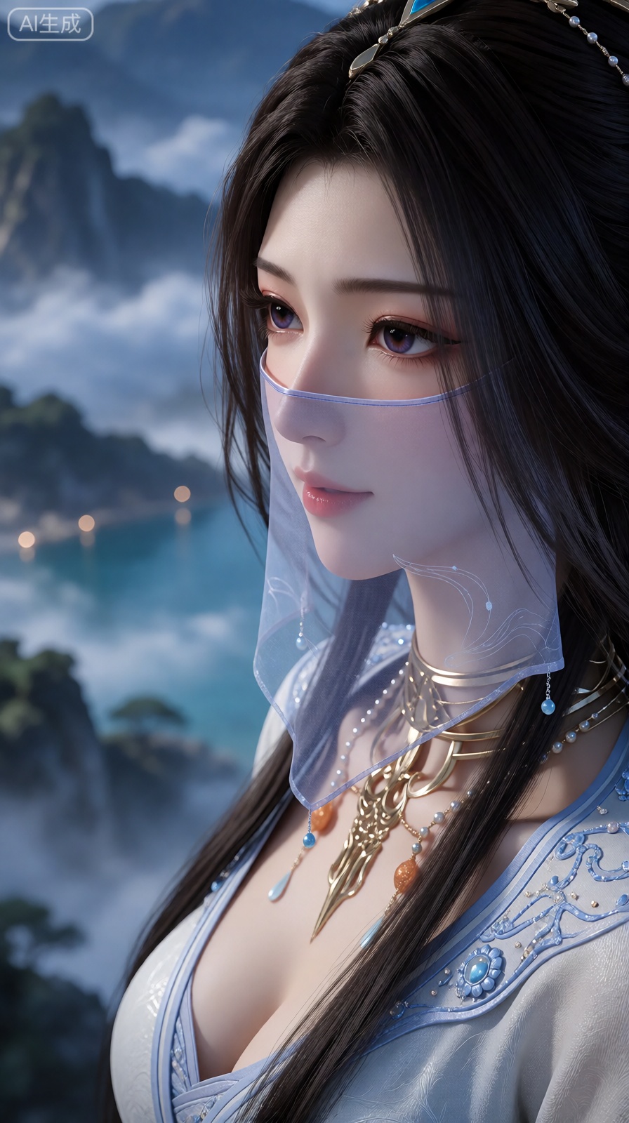ziling2,  皮肤娇嫩,  皮肤白皙 by 歪一歪 on Tensor.Art