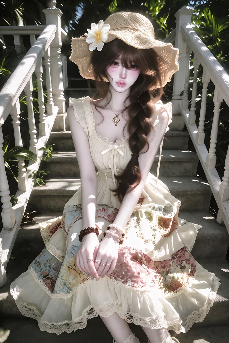 beautiful young woman,  fair porcelain skin,  delicate oval face on Tensor.Art
