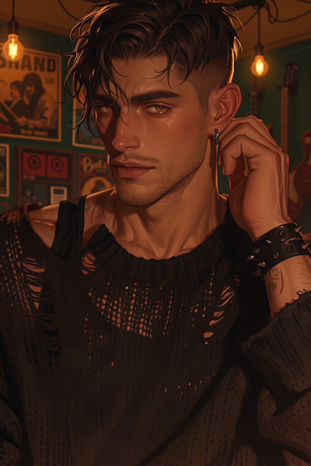 highres,  absurdres,  semi realistic style on Tensor.Art