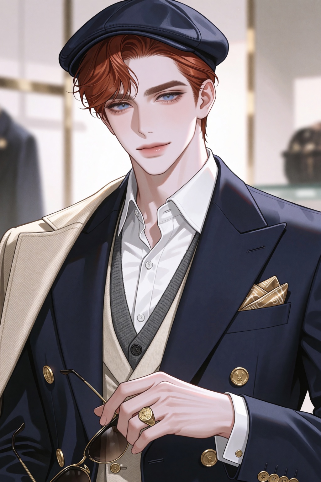 Polished 2.5D Korean-inspired anime illustration,  delicate clean linework,  soft dimensional anime coloring on Tensor.Art