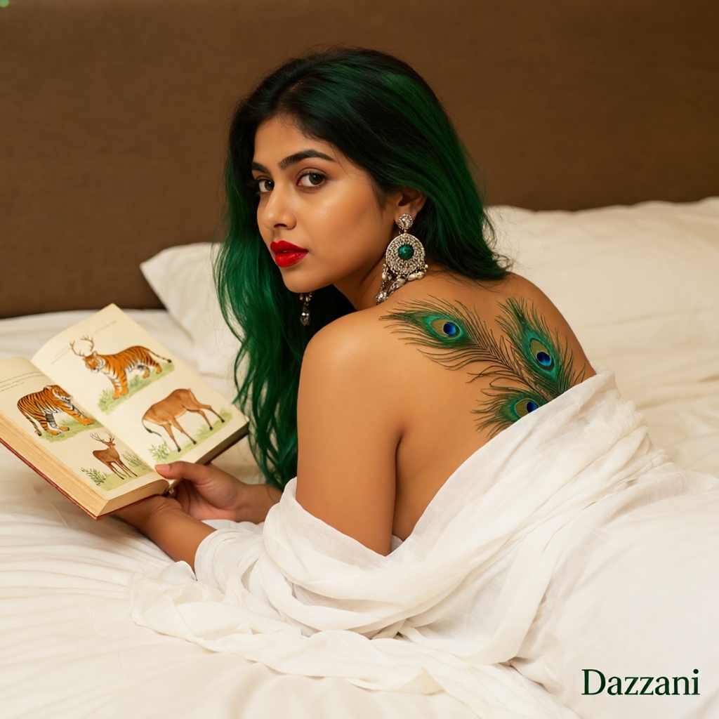 beautiful indian female model,  19 year old,  red lips on Tensor.Art