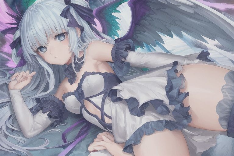 girl angel deamon