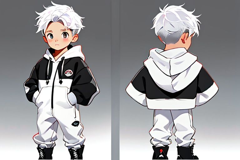 three_sided_view,  multiple_views,  1boy on Tensor.Art