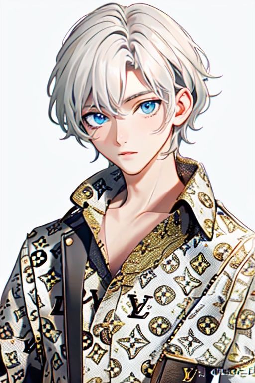 ((lv_style)),  (1boy,  male focus) on Tensor.Art