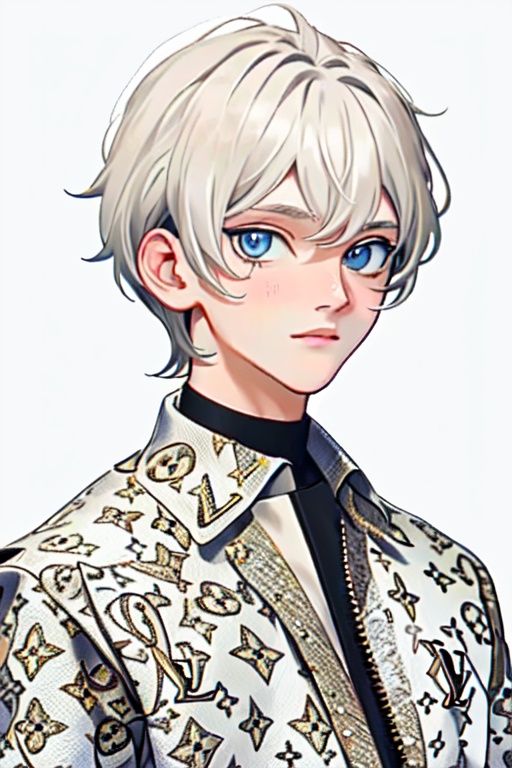 ((lv_style)),  (1boy,  male focus) on Tensor.Art