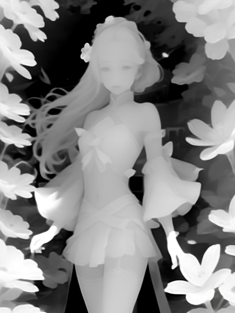 (((masterpiece))),bestquality,illustration,(beautifuldetailedgirl),beautifuldetailedglow,detailedice,beautifuldetailedwater,(beautifuldetailedeyes),expressionless,(floatingpalaces),azurehair,disheveledhair,longbangs,hairsbetweeneyes,(skybluedress),blackribbon,whitebowties,midriff,{{{halfclosedeyes}}},bigforhead,blankstare,flower,largetopsleeves