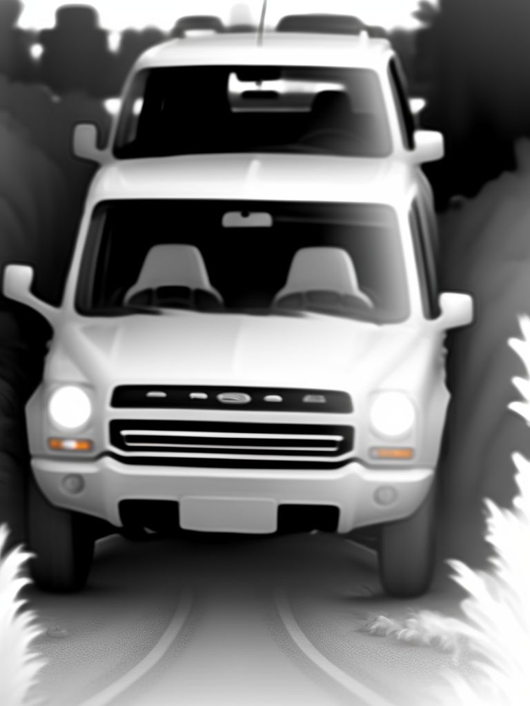 car, driving, ground_vehicle, motion_blur, motor_vehicle, road, seat, signature, tire, truck, vehicle_focus