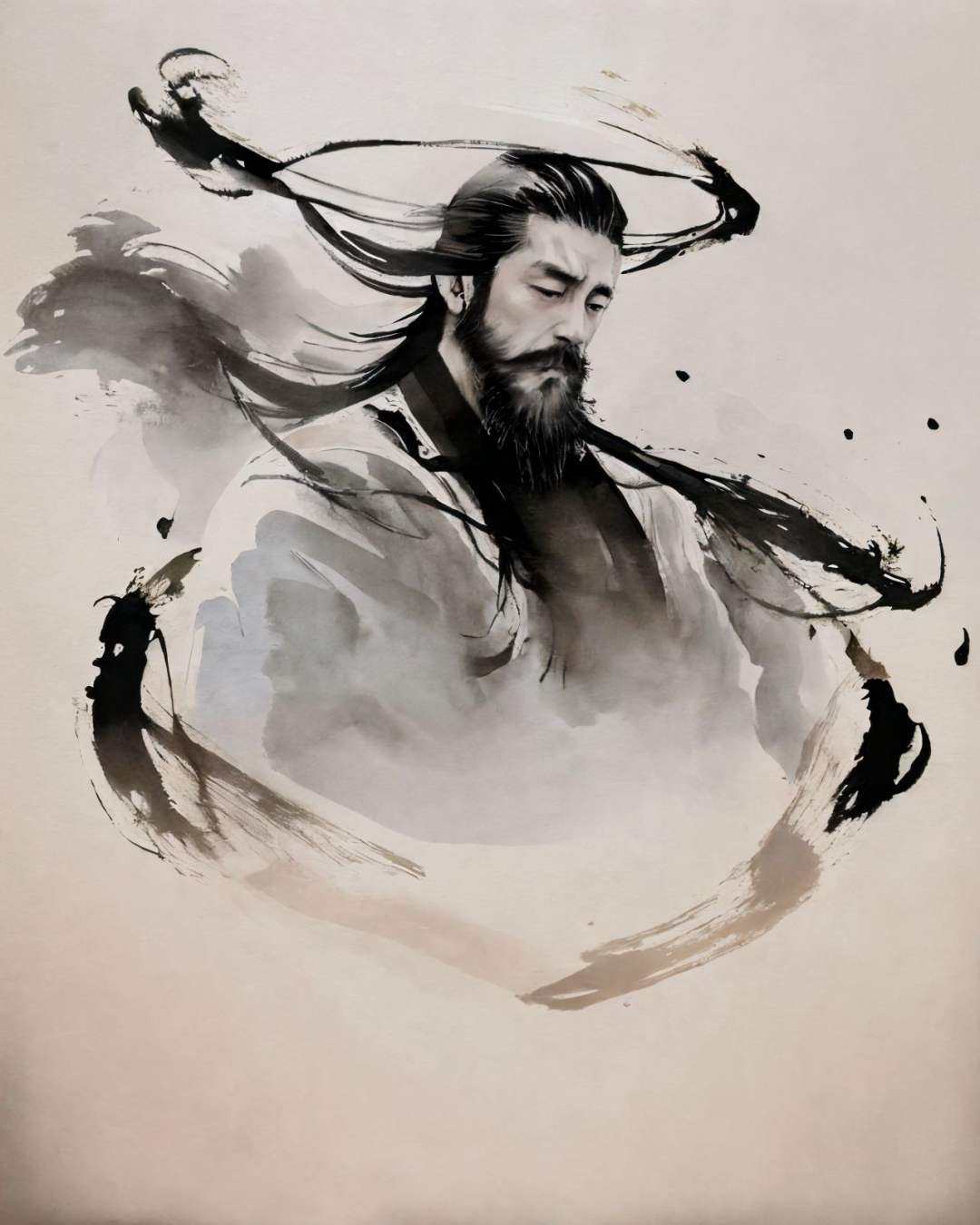 zyd232 - 水墨风格LoRA - v1.0 - Free AI Art | 吐司tusi.cn | 吐司tusi.cn