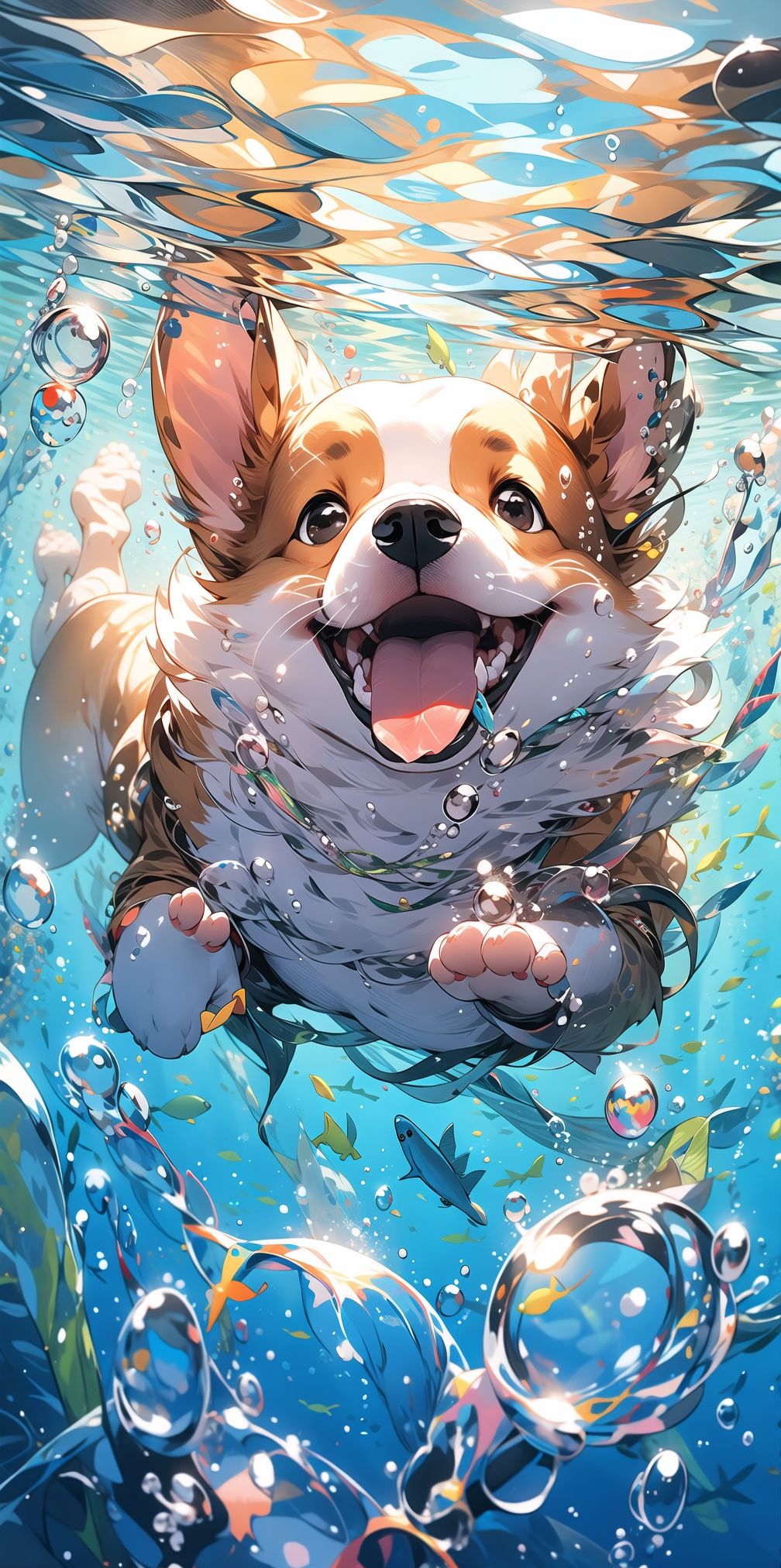 MG_keji,mangguo_keji_water under,Bubble,HD screen,.,shuixia, <lora:EMS-435-EMS:0.9>, <lora:EMS-3037-EMS:0.5>