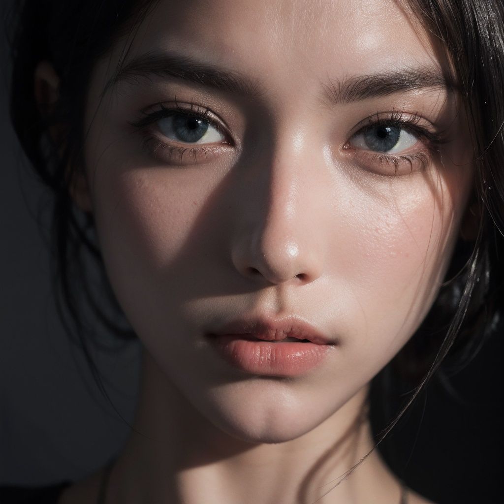 close up, dramatic lighting