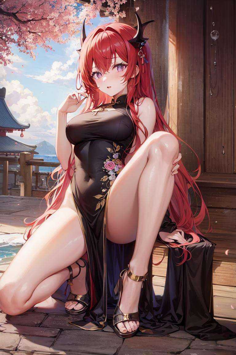 1girl,  full body,  china dress on Tensor.Art
