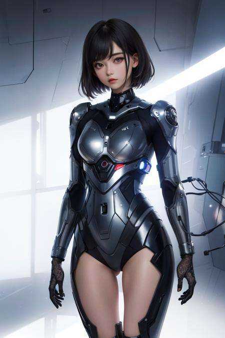 <lora:hipoly_3dcg_v7-epoch-000012:0.5>,  masterpiece, best quality,1girl,  looking at viewer, latex battlesuit with intricate details, shiny clothes, holographic clothes, science fiction, bare legs, rim lighting, side lighting, cinematic light, ultra high res, 8k uhd, film grain,best shadow, delicate, RAW, detailed skin texture, detailed cloth texture,  beautiful detailed face, intricate details, ultra detailed 