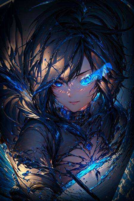 masterpiece,  best quality,  blue fire on Tensor.Art
