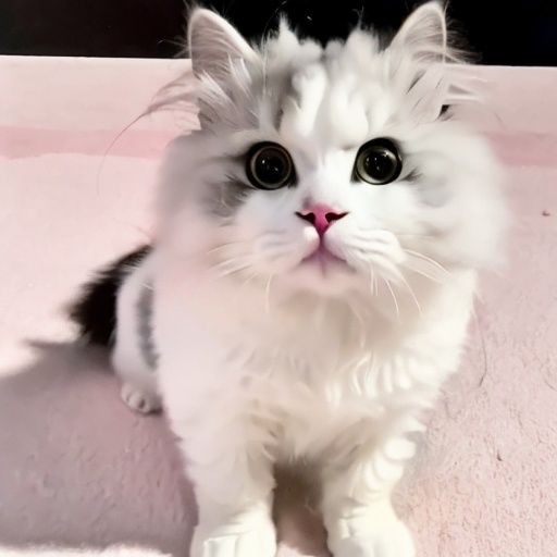 (8k, masterpiece, best quality),(realistic, photo-realistic:1.2),ultra high res,extremely detailed,beautiful lighting,photo background,<lora:baimaomao2lora-04:0.9>,baimaomaolora,cat,no humans,white cat,animal,fluffy face,fluffy,paw,animal paw,cat paw,