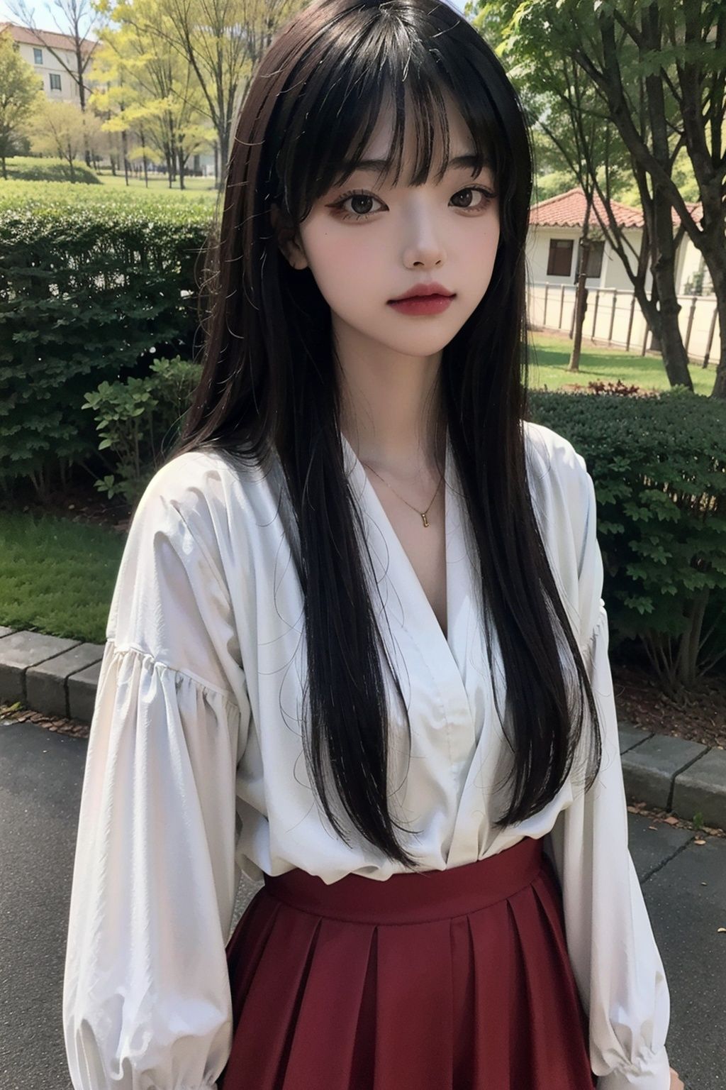 best quality, masterpiece, highres,4k,
1girl, solo, cosplay, long hair, bangs,looking at viewer,

