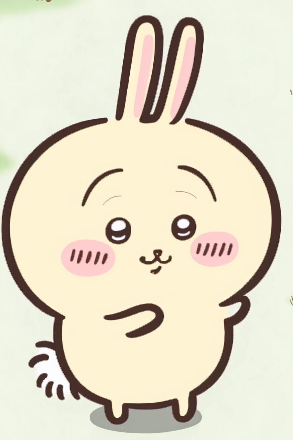 chiikawa\(origin\),solo, full body