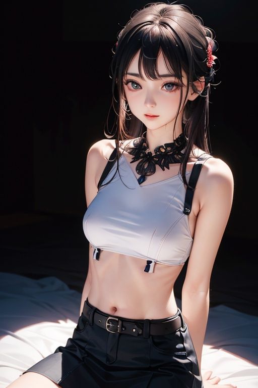 solo,1girl,(8k, RAW photo, best quality, masterpiece:1.2),best quality,ultra high res,nfsw lights,light leaks,(pureerosface_v1:1) kpop idol,(beautiful detailed eyes:1),(beautiful detailed face:1),skirt,<lora:texturegirl:1>,