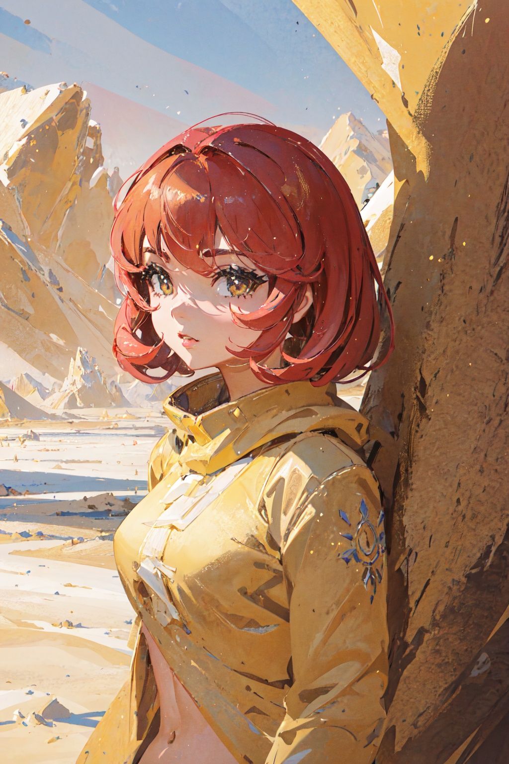 1girl,  outdoors,  sand on Tensor.Art