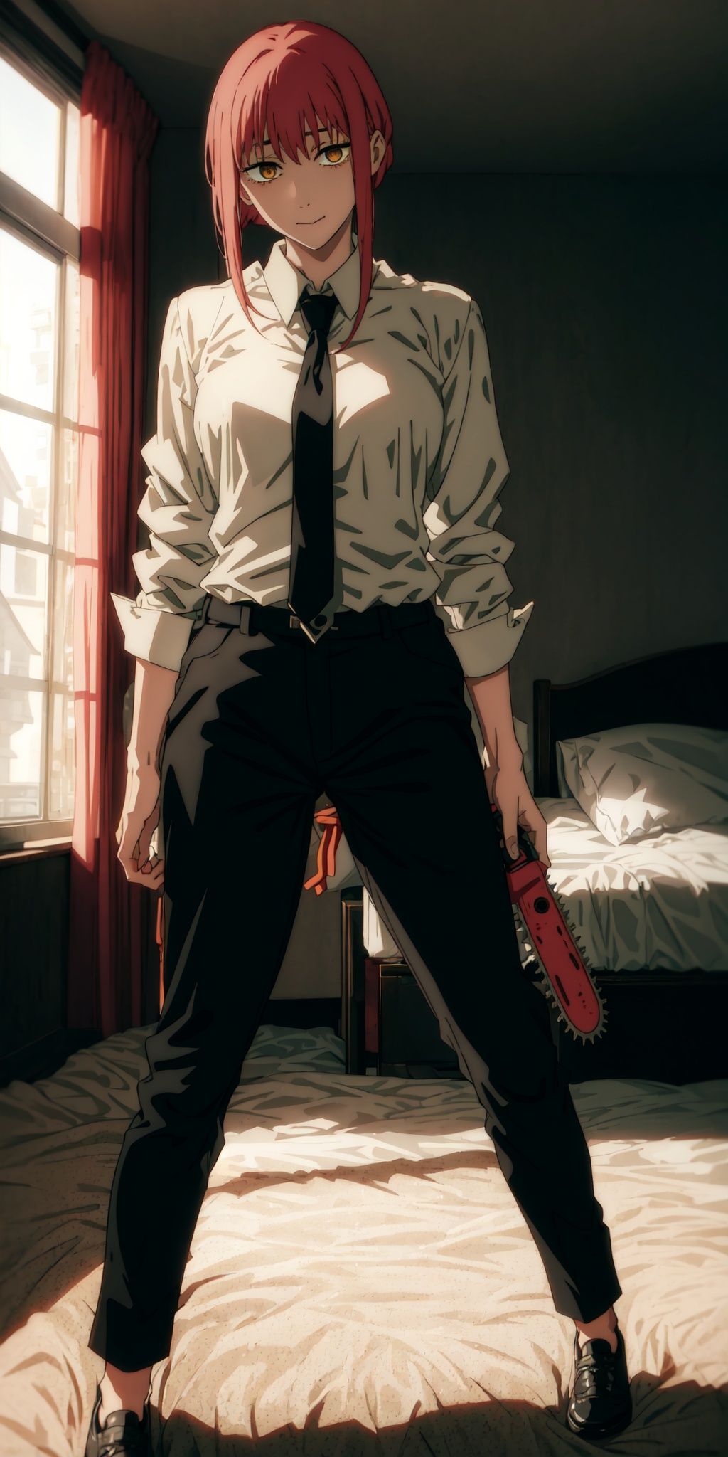 1girl,  room,  bed on Tensor.Art