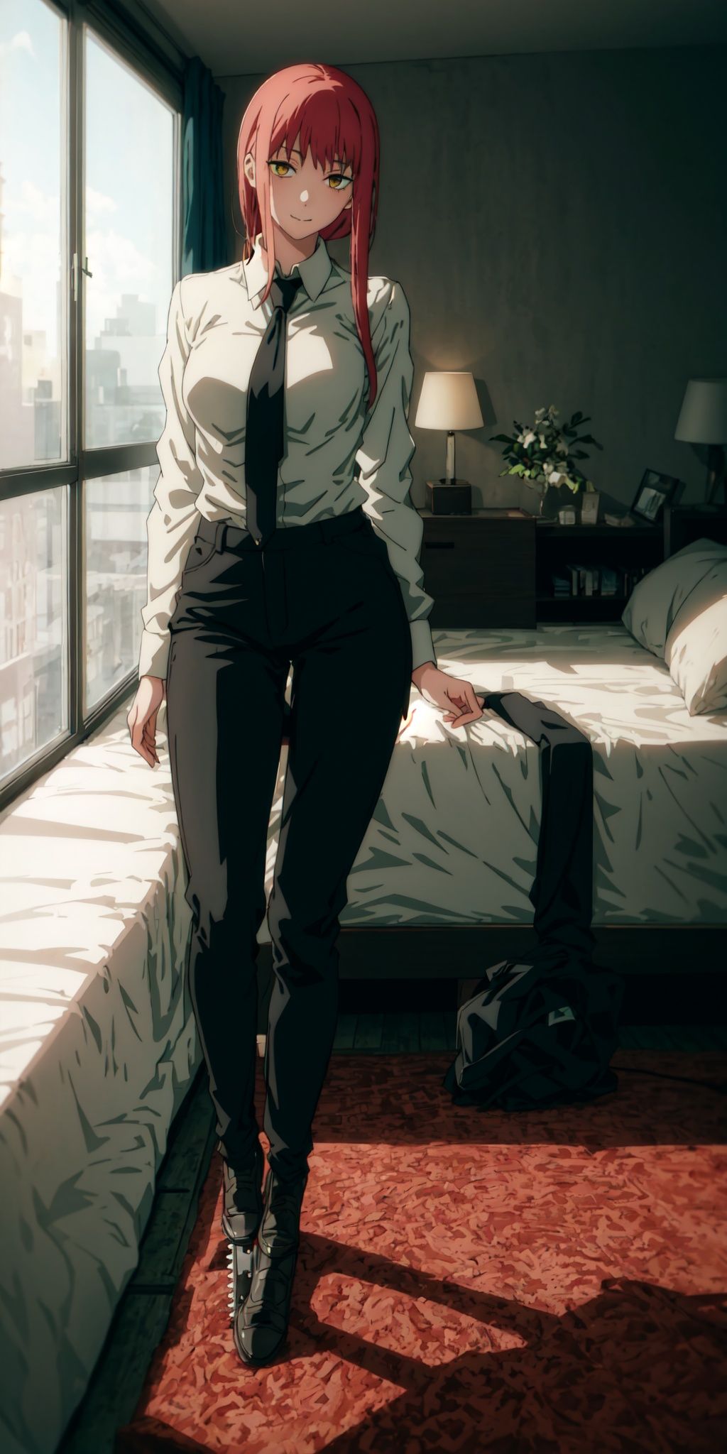 1girl,  room,  bed on Tensor.Art