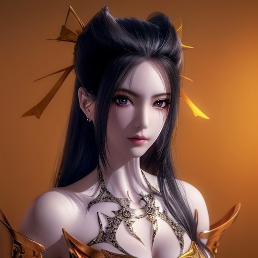 1girl, (upon body:1.3), hair ornament, necklace, jewelry, long hair, earrings, highres, hair ribbon,(Beautiful face:1.2),detailed beautiful eyes, skinny body,shiny skin,Slim waist,(8k_wallpaper), Intricate and refined delicate details,Chinese clothes,toned abs,detached sleeves,playboy bunny, cxiaowu ,  <lora:ylj:0.7>